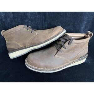 Rockport Works Prestige Men's Steel Toe Chukka Boots Size 12 Brown RK2801